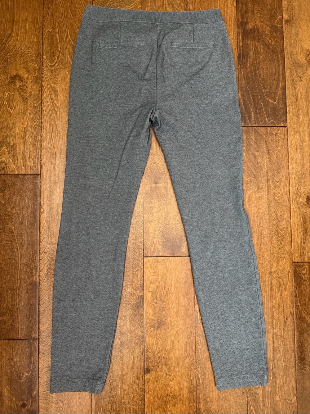 Talbots Skinny Ankle Pants Women's Size 2 Gray Twill Stretchy Comfort - Picture 2 of 10